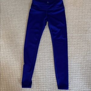 Size XS women’s navy blue athleta leggings!